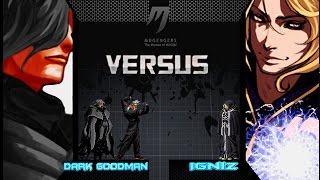 Dark Goodman & Dark God Rugal VS. Igniz