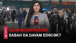 COP29-un 6-cı günündə aktivlik müşahidə olunur – APA TV