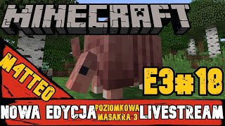 🔴NA ŻYWO - Minecraft: Poziomkowa Masakra 3! [E3 #18] (w: -)🔴