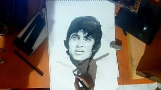 Review of NYONI shading pencils + Amitabh Bachchan portrait