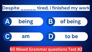 How good is your English grammar? | English grammar test | quick grammar quiz |