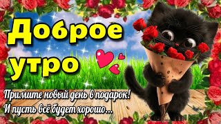 🌞Самого доброго  утра!💗 Благословенного дня!💗 Красивая музыкальная открыт