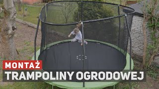 Montaż trampoliny ogrodowej