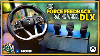 HORI Force Feedback Racing Wheel DLX - Xbox Series X/S - Unboxing and Overview