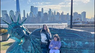 Jersey City 9/11 Memorial and a view of the Statue of Liberty | Liberty State Park | NYC 2023