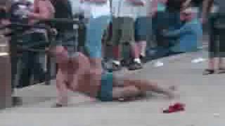 Halk-Naked Drunken Break Dancer