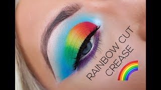 Rainbow Cut Crease PRIDE Look