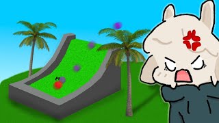 Making my friends REALLY MAD in Super Golf!