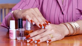 Easy Daily Nail Design And Save Money​​ | Nail Design With OunNuth SN#3