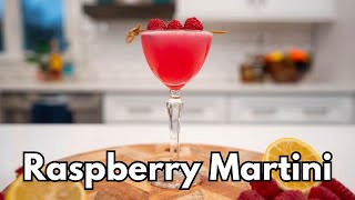 Raspberry Martini | Easy Vodka Cocktail Recipe