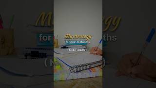 6 months for NEET 2024🥲 #strategy #motivation #neet #exam #tips #tests #notes #studyvlog #study