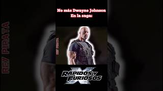 Está es la razón por la que Dwayne Johnson NO regresará para #FastX