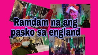 Ramdam na ang christmas sa england