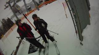 Skiing near Furx - Clip 2