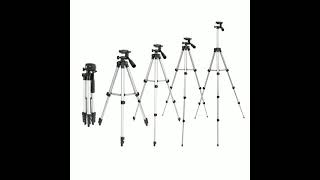 Tygot Adjustable Aluminium Alloy Tripod Stand Holder For Mobile Phones