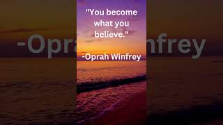 The Power of Belief | Oprah Winfrey on Manifesting Your Potential #oprahwinfrey #quotes