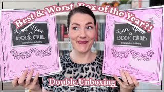 Once Upon a Book Club🕵🏼‍♀️ | Best & Worst Box | Double Unboxing