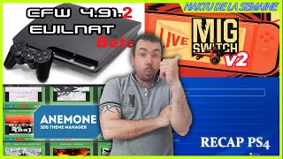 ANNONCE D'UN NOUVEAU MIG SWITCH V2  ( Maj beta 9 elvinat avec Anemone 3ds et recap ps4)