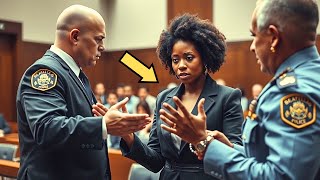 A Black Judge Is Prevented From Entering Court By White Police, Which She Did After Was Shocking