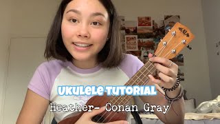 Heather Conan Gray- ukulele tutorial!!