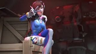 Overwatch Ps4 D.Va gameplay