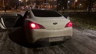 Genesis coupe звук выхлопа stage 1