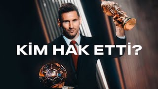 MESSI ALDI GİTTİ ÜZÜLME HAALAND! - K Juice Ballon d'Or izliyor