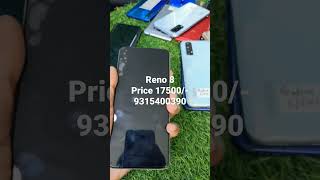 Reno 8 8Gb/128 gb price 17500/-9315400390