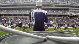 TCU Drumline 9-13-14