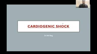 Clinical criteria for cardiogenic shock : Dr. Akif Baig