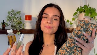 ASMR deep tranquility spa session 🌿 facial + natural skincare