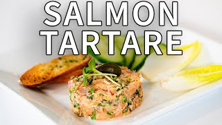 The BEST Salmon Tartare, Easy and Delicious!