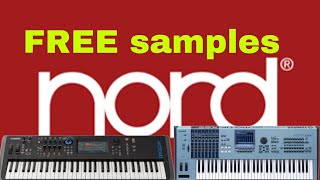 NORD Silver Grand for Montage MODX Motif XF Motif XS - Nord Free Samples NORD FOR MONTAGE