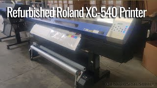 Refurbished Roland XC-540 Printer/Cutter