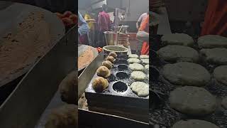 दक्षिण भारतीय पड्डू नारियल चटनी south indian paddu coconut chutney #streetfood #foodie #bangalore