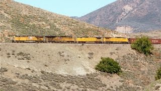 Union Pacific Work Train On Cuesta Pass