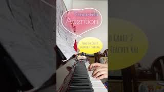 Attention (Charlie Puth) piano sheet music score for Grade 1 - 2