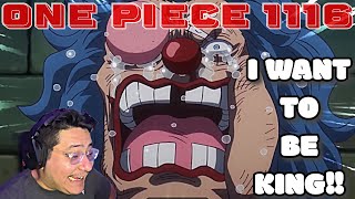 BUGGY WANTS TO BE KING | ONE PIECE EP 1116