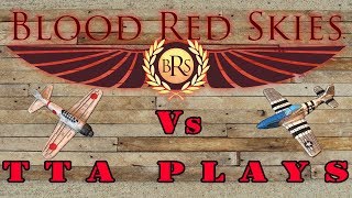 TTA Plays Blood Red Skies 2 v 2 Mustangs vs Zeros (6 v 6 Dogfight)