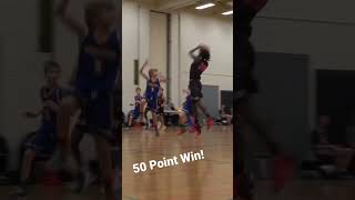 50 Point Win by Burloak Elite #basketball #basketballedits #hoops #basketballgame