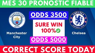 PRONOSTIC FOOT:MES PRONOSTIC FOOTBALL AUJOURD'HUI (football prediction ) CORRECT SCORE|SCORE EXACT