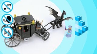 Lego Grindelwald's Escape - Full Length Build - Relaxing [Lego 75951]