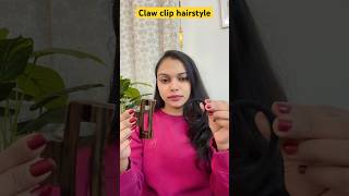 #shorts Viral claw clip Hairstyle #viralhacks #hairstylehack #clawclip #clawcliphairstyle #ponitail