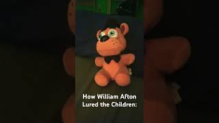 How William Afton Killed The 5 Children: #shorts