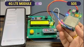 4G LTE GSM Module | SOS Button | Arduino Project