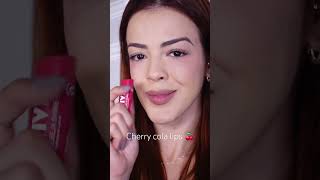 Como fazer o EFEITO CHERRY COLA LIPS 🍒✨