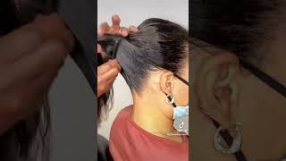 Small Feedin Braids Straight Back on Natural Hair | Karrueche Inspired Braids