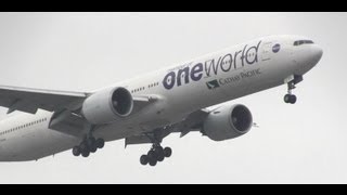 RARE | Cathay Pacific (OneWorld) 777-300 Landing at Chicago O'Hare