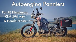 Autoengina Motorcycle Panniers | Best value for money luggage system in 2022 | Features & review