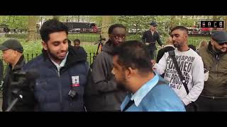 Ex Muslim debates Muslim on leaving Islam plus more   Ish   Speakers' Corner Deb